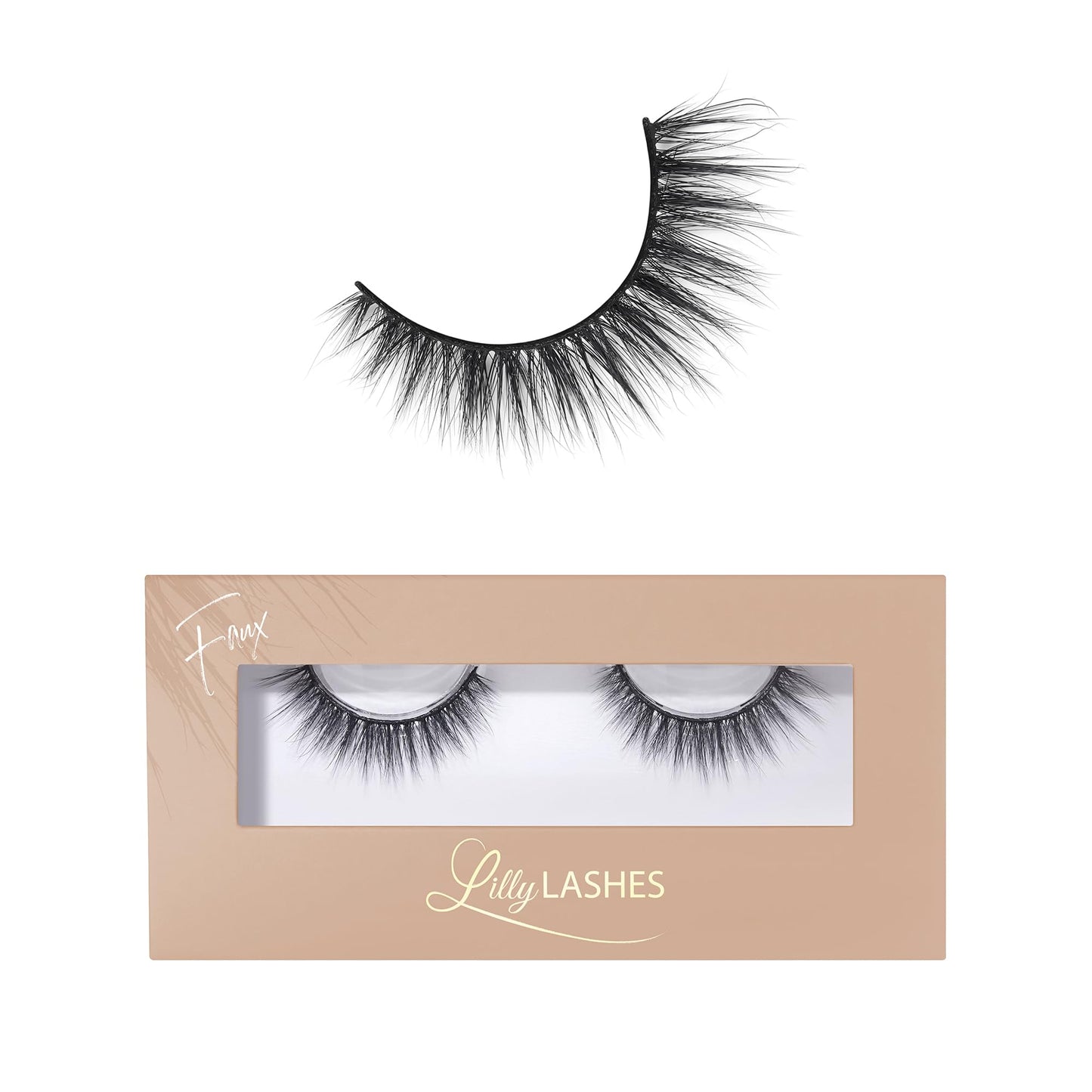Lilly Lashes Everyday Bare it All Natural Lashes, Faux Mink Natural Eyelashes, False Eyelashes Everyday Use, Cat Eye Lashes, Individual Lashes Beauty & Personal Care Lilly Lashes