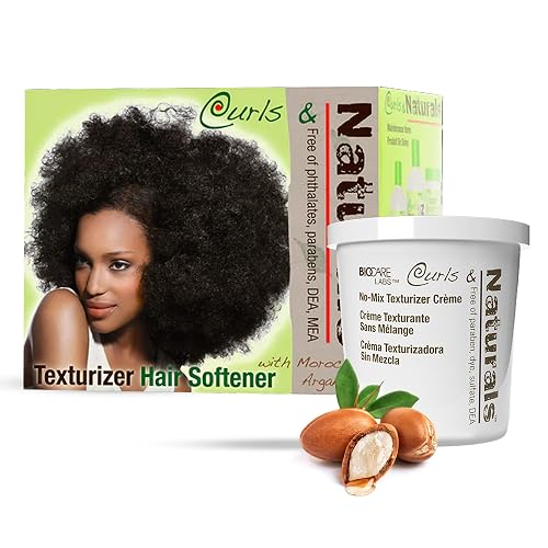 Curls & Naturals Texturizer Hair Softener with Moroccan Argan Oil Beauty & Personal Care Curls & Naturals