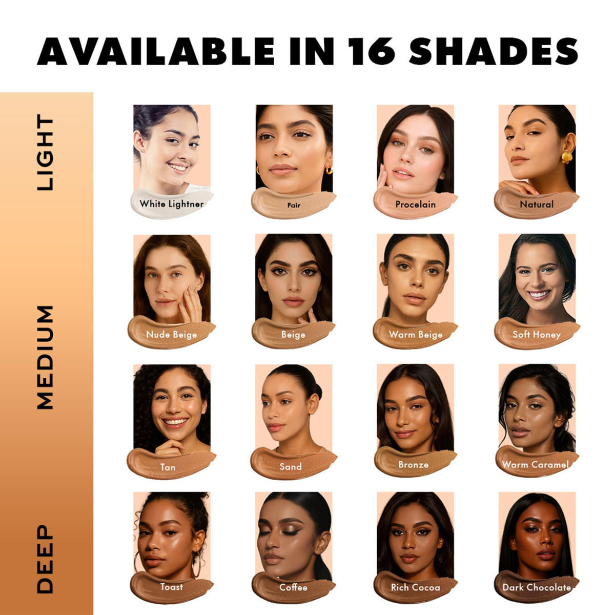 L.A. Girl Pro Coverage Liquid Foundation, Bronze, 0.95 Fl Oz