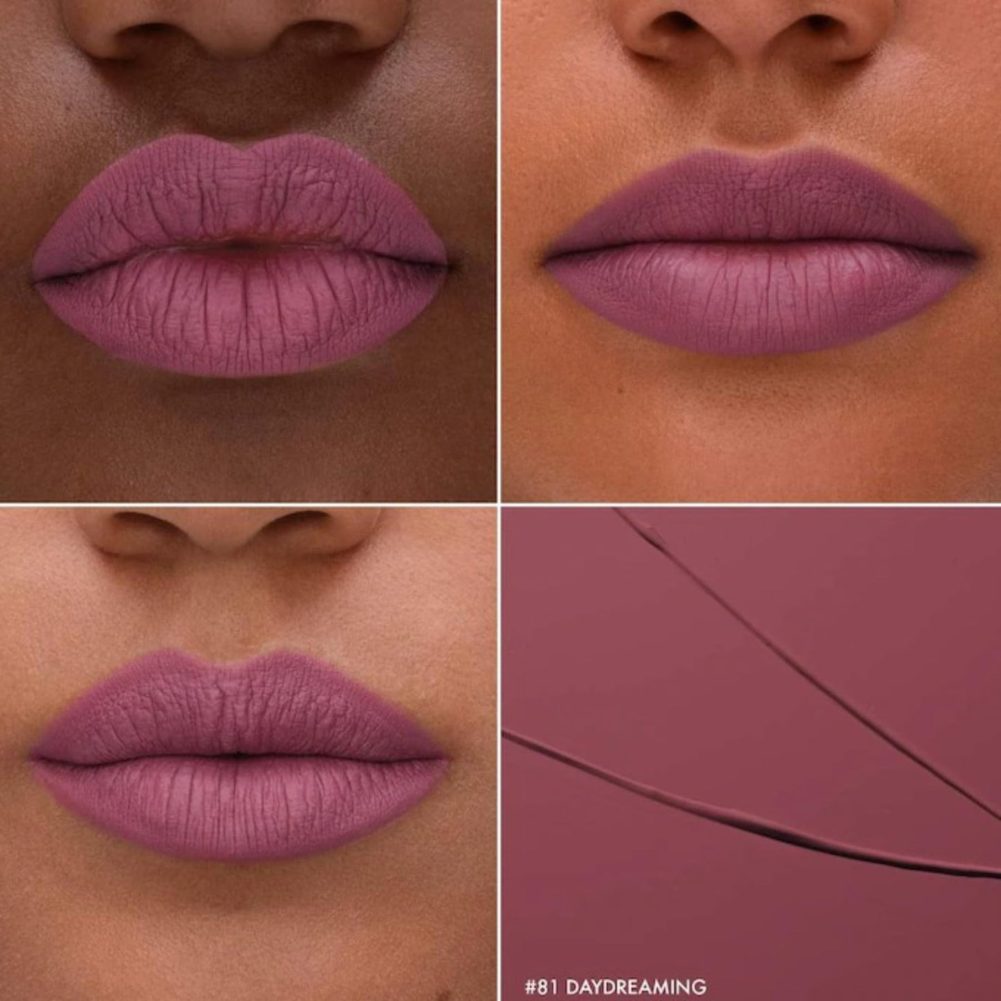 SEPHORA Collection Cream Lip Stain - 81 Daydreaming (matte soft berry mauve), 5 mL / 0.16 fl oz Beauty & Personal Care SEPHORA