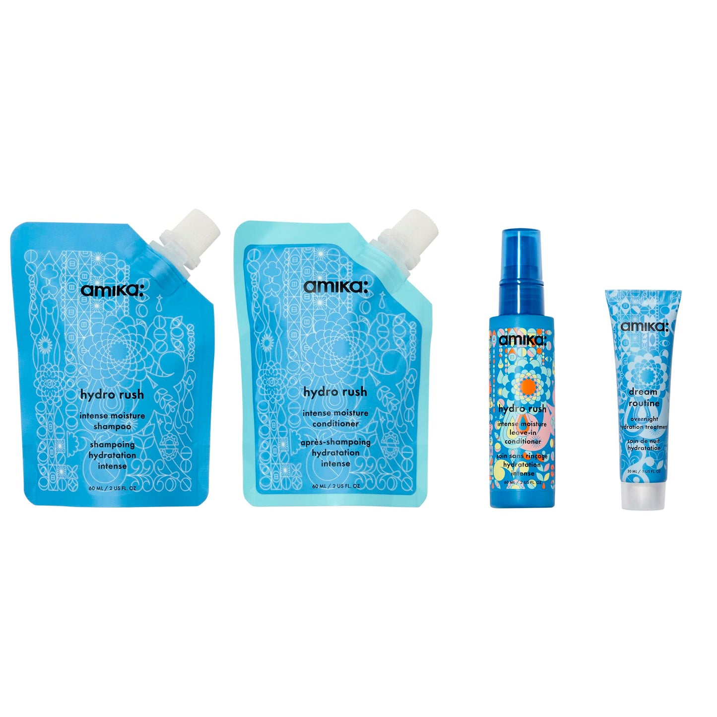 amika hydro dream hair routine trial set Beauty & Personal Care Amika