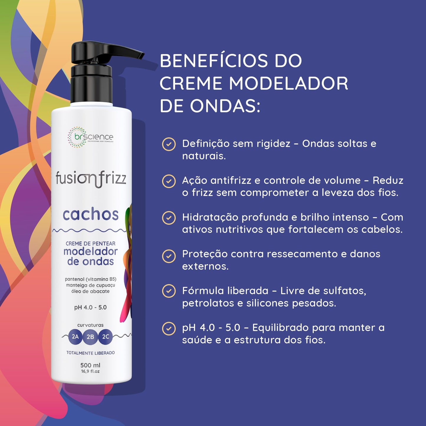 Brscience Curl Cream for Wavy Hair, Curl Defining Cream for 2A, 2B, 2C Waves, Nourishing Hair Cream for Women - Frizz Control, Vegan Curly Hair Beauty & Personal Care Brscience