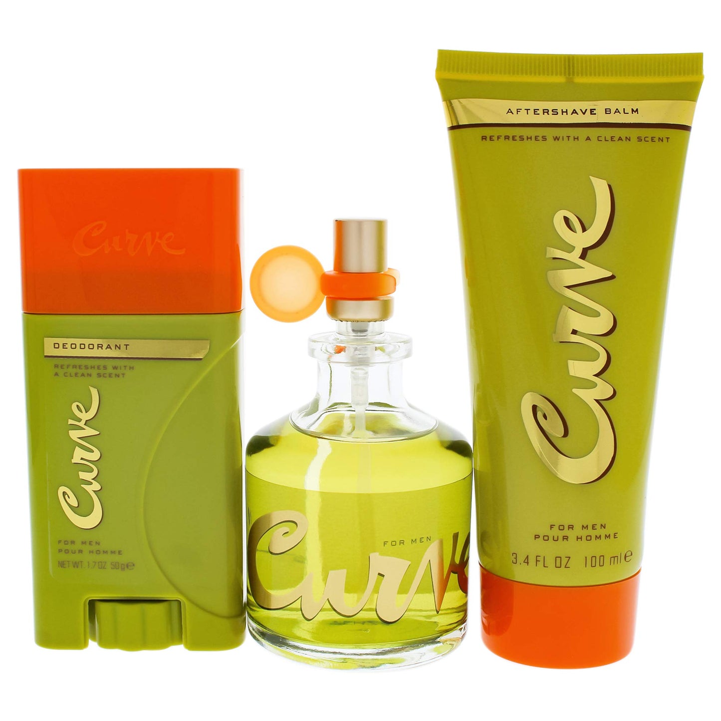 Curve Men's Cologne Spray After Shave Balm & Deodorant Stick, 1.05 Pound Beauty & Personal Care Curve