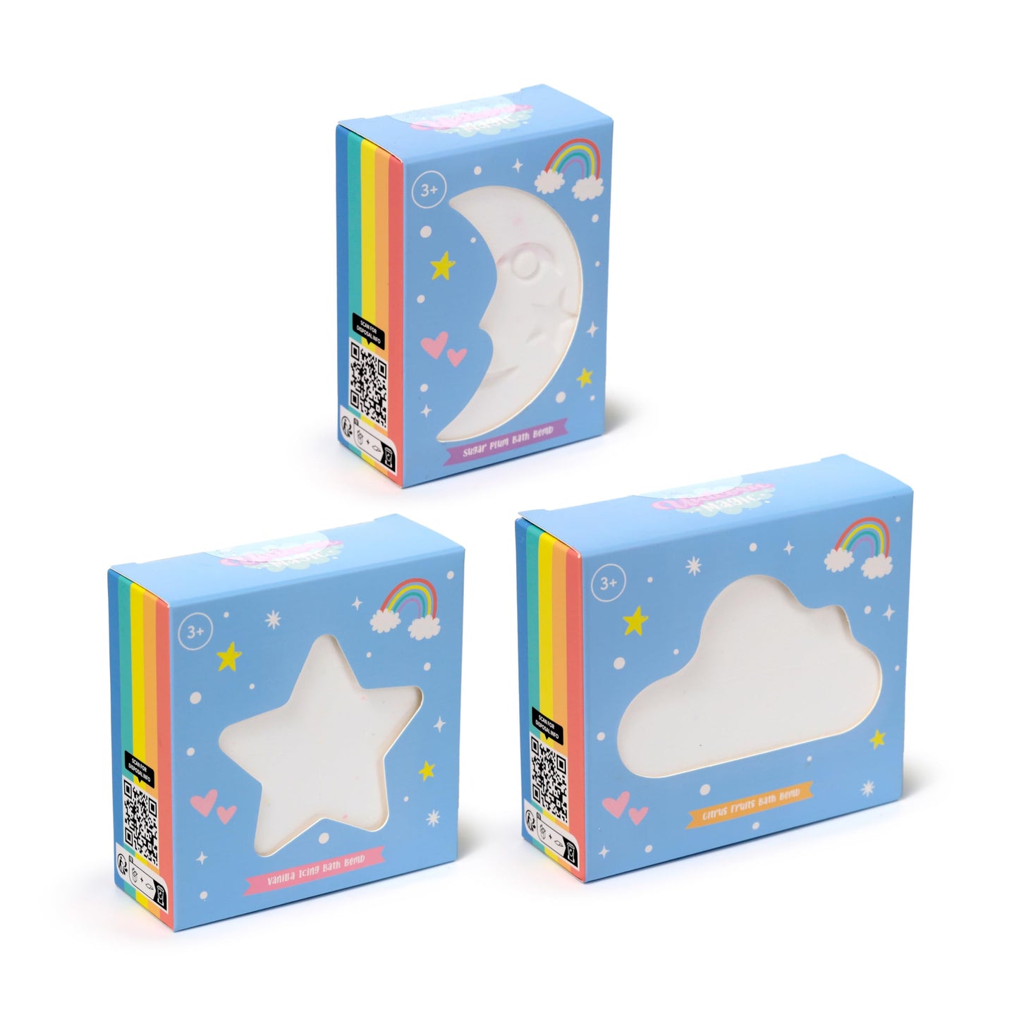 Floating Bath Bomb in Gift Box - Unicorn Magic Rainbow Beauty and Personal Care Puckator