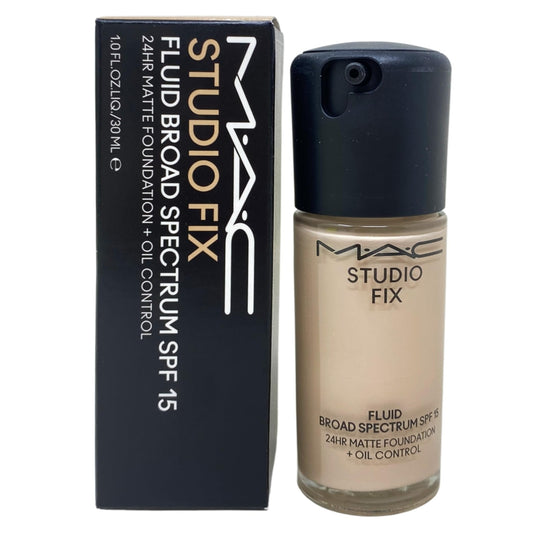 M·A·C Cosmetics Studio Fix Fluid SPF 15 24Hr Matte Foundation + Oil Control NW5-1 fl oz / 30 mL