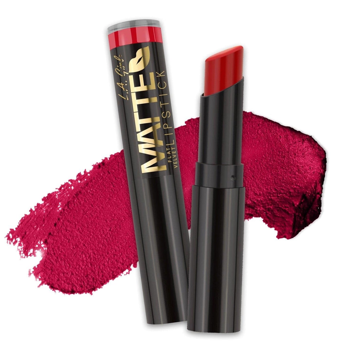 L.A. Girl Matte Flat Velvet Lipstick, Gossip GLC808 Beauty & Personal Care L.A. Girl
