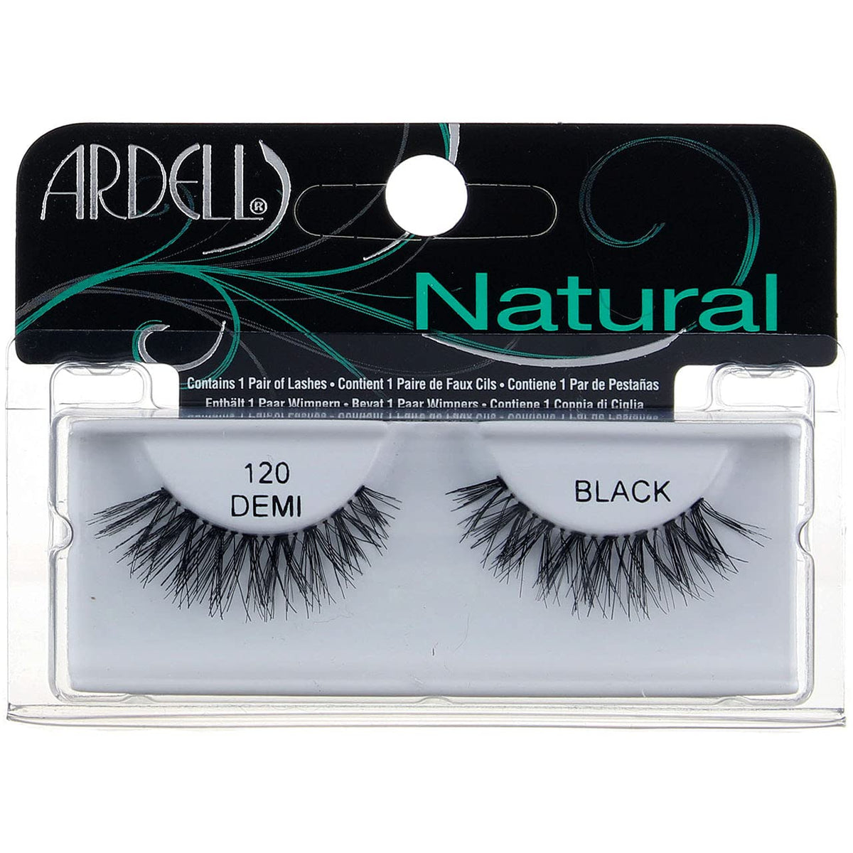 Ardell Fashion Lashes Natural Strip Lash, Black [120] 1 ea (Pack of 3) Beauty & Personal Care Ardell