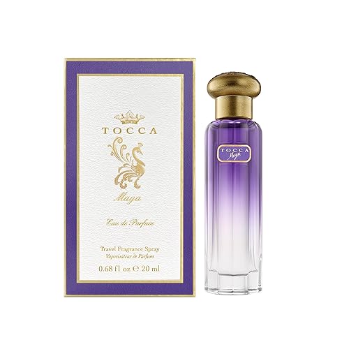 Tocca Women's Perfume, Maya Fragrance, 0.68 oz (20 ml) - Warm Floral, Wild Iris, Blackcurrant, Patchouli Heart - Hand-Finished Bottle Beauty & Personal Care Tocca