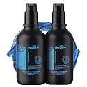 Herbishh Blue Shampoo & Conditioner Set (16.9 fl oz Each), Neutralizes Brassy & Orange Tones, Shampoo & Conditioner Duo for Brunette, Color Treated Beauty & Personal Care Herbishh