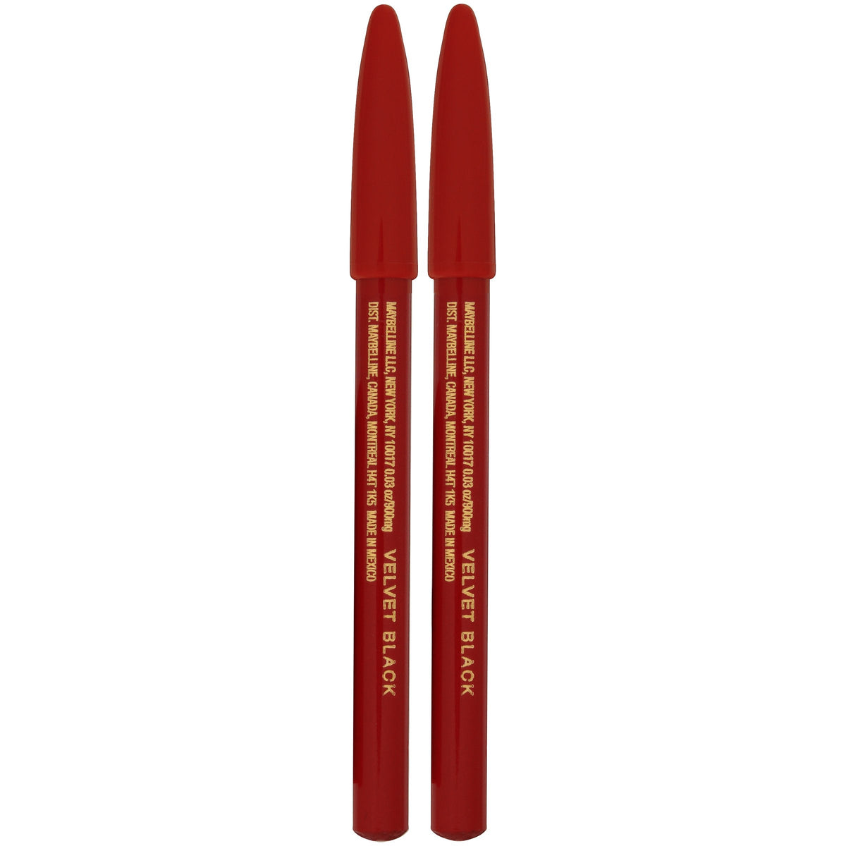 Maybelline Expert Eyes Twin Brow & Eye Pencils Velvet Black .06 Oz Beauty & Personal Care Maybelline