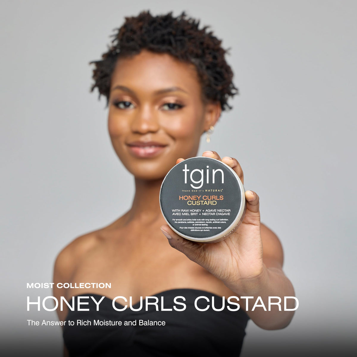 Thank God It's Natural Honey Curls Custard - 12 Oz - For Natural, Dry, Curly, Damaged Hair Beauty & Personal Care Thank God It's Natural