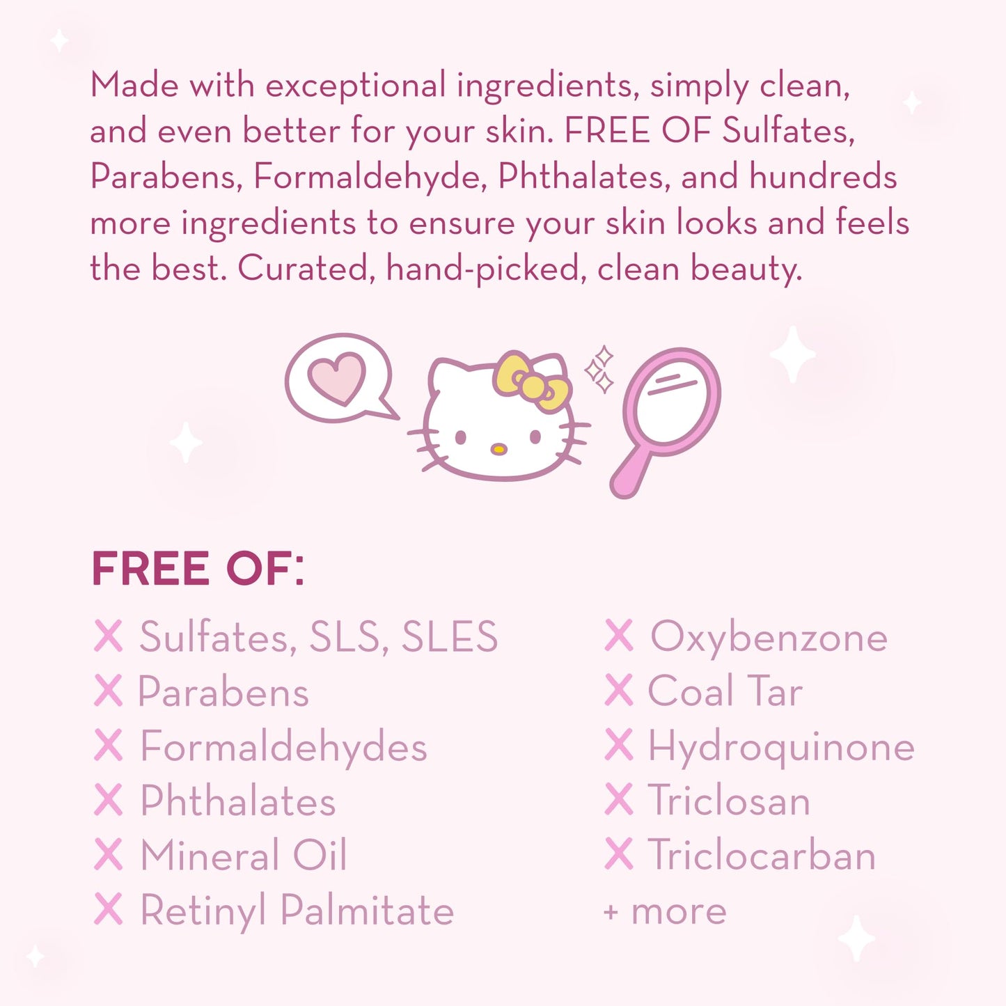 The Crème Shop x Hello Kitty 3-in-1 Complete Cleansing Towelettes - Rose Water & Strawberry - Cleanse, Refresh & Hydrate for Face and Body Beauty & Personal Care The Crème Shop