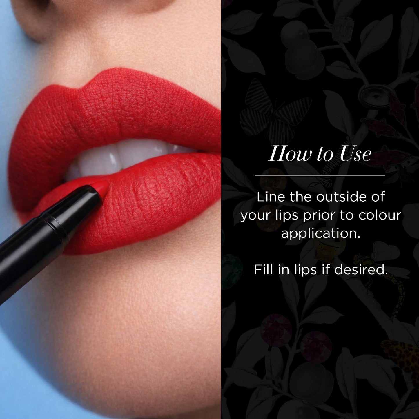 butter LONDON Plush Rush Lip Liner Pencil, Red Hot - High-Pigment, Easy-to-Blend Lipliner for Women Plumps, Shapes & Defines Lips - Water-Resistant Beauty & Personal Care butter LONDON