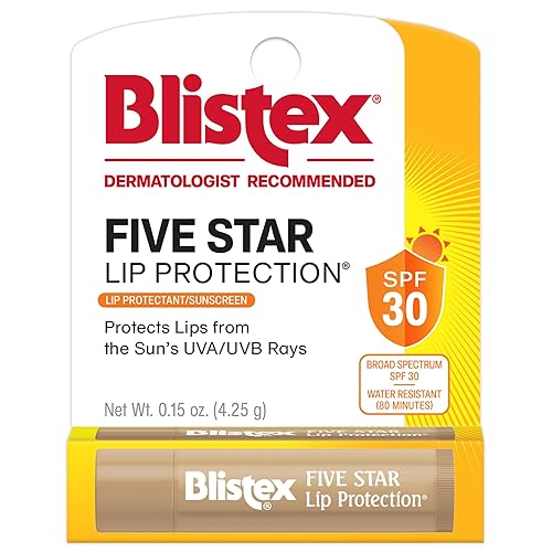 Blistex Five Star Lip Protection SPF 30 0.15 oz Beauty & Personal Care Blistex