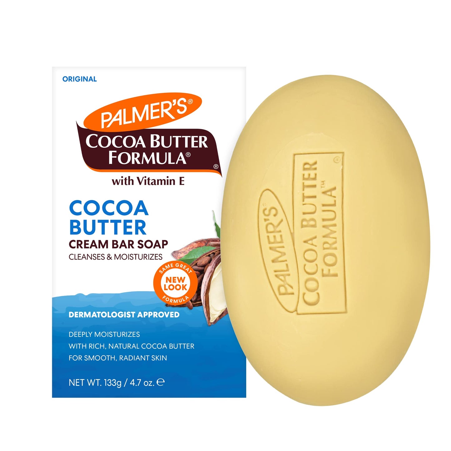 Palmer's Cocoa Butter Formula with Vitamin E, Daily Skin Therapy Cream Soap, 4.7 oz Beauty & Personal Care Palmer's