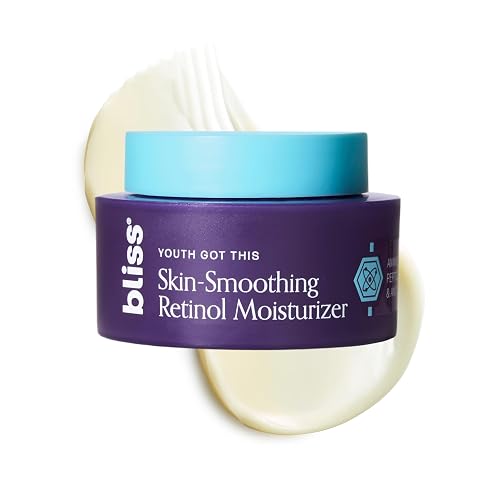 Bliss Retinol Face Moisturizer | Youth Got This Gentle Anti-Aging Cream with Pure Retinol + PREVENT-4™ Complex for Fine Lines, Wrinkles & Hydration | Beauty & Personal Care Bliss