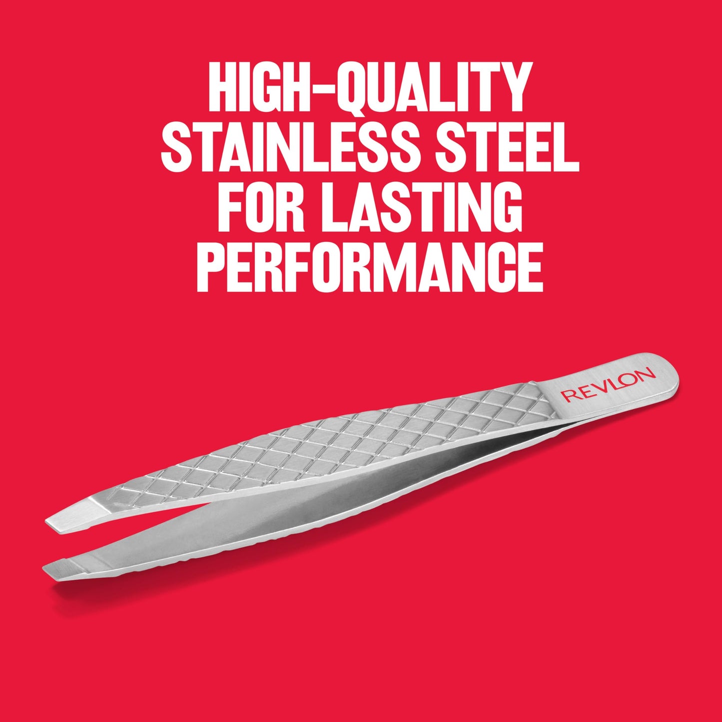 Revlon Ultimate Slant Tweezer, Hand-Finished Ultra-Fine Tips for Precise Hair Removal, Perfect for Tweezing The Tiniest Hairs, Made With Stainless Beauty & Personal Care REVLON