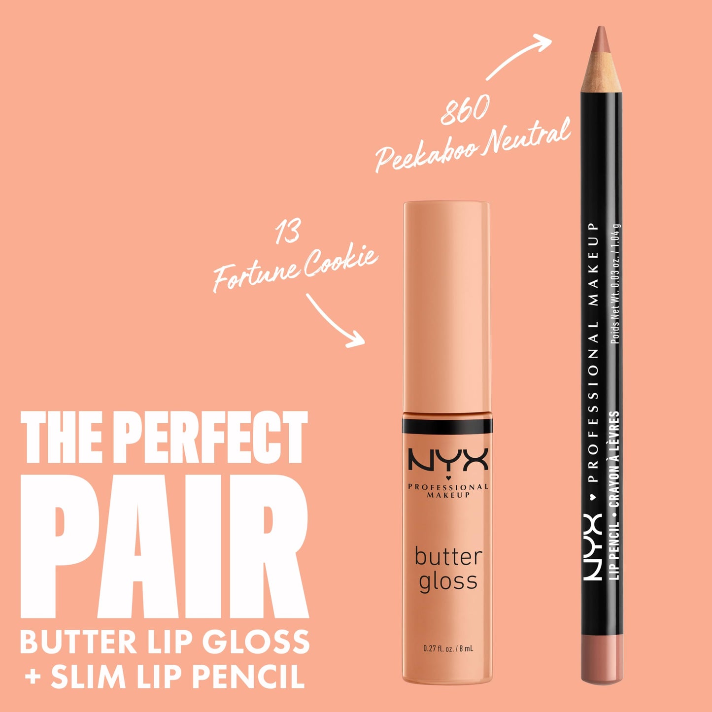 NYX PROFESSIONAL MAKEUP Butter Gloss, Non-Sticky Lip Gloss - Fortune Cookie (True Nude) Beauty & Personal Care NYX PROFESSIONAL MAKEUP