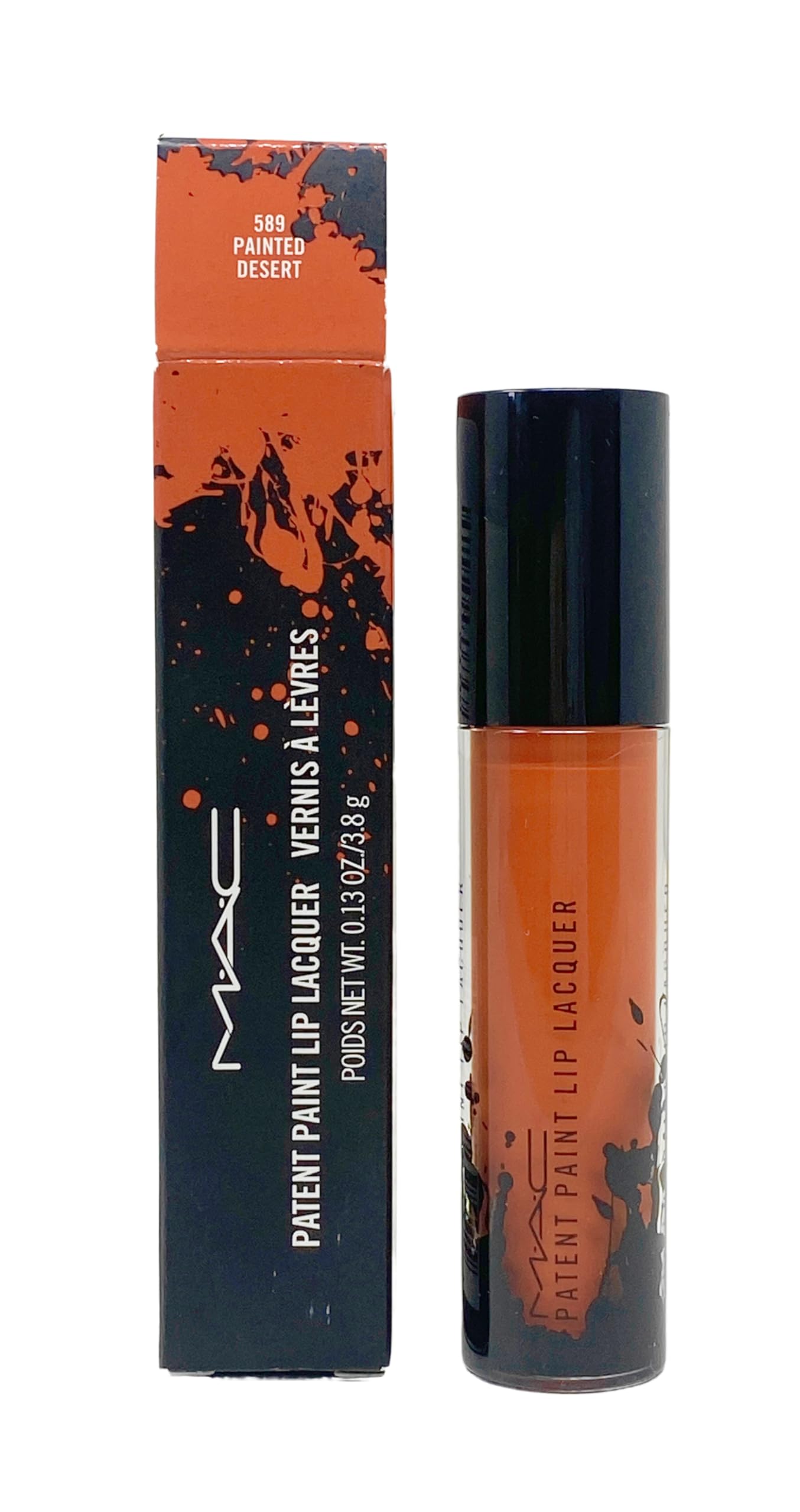 MAC Cosmetics Patent Paint Lip Lacquer - 589 Painted Desert (.13 Oz / 3.8 g) Beauty & Personal Care MAC