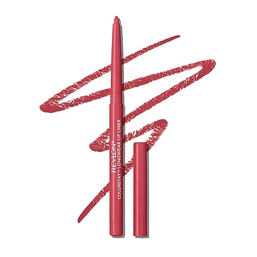 Revlon Colorstay Lip Liner Makeup with Built-in-Sharpener, Longwear Rich Colors, Smooth Application, 650 Pink, 0.01 oz Beauty & Personal Care REVLON