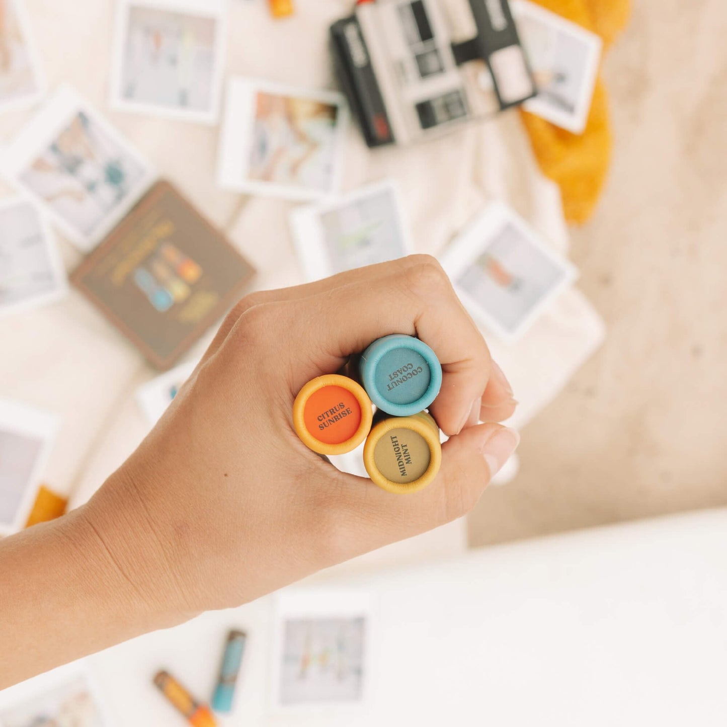 Poppy & Pout Citrus Sunrise Jumbo Lip Balm - All Natural Lip Balms & Moisturizers - Hydrates with Beeswax, Vitamin E, Organic Coconut Oil Beauty and Personal Care Poppy & Pout
