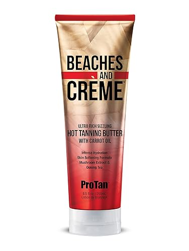 Beaches & Creme Sizzling Hot Tanning Butter 8.5oz Beauty & Personal Care Pro Tan