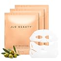 JLO BEAUTY Hydrating Sheet Face Mask, 2-Piece Facial Masks with Glow Serum, Helps Brighten, Smooth & Refresh Skin, Moisturizing Self Care Skincare Beauty & Personal Care JLO BEAUTY