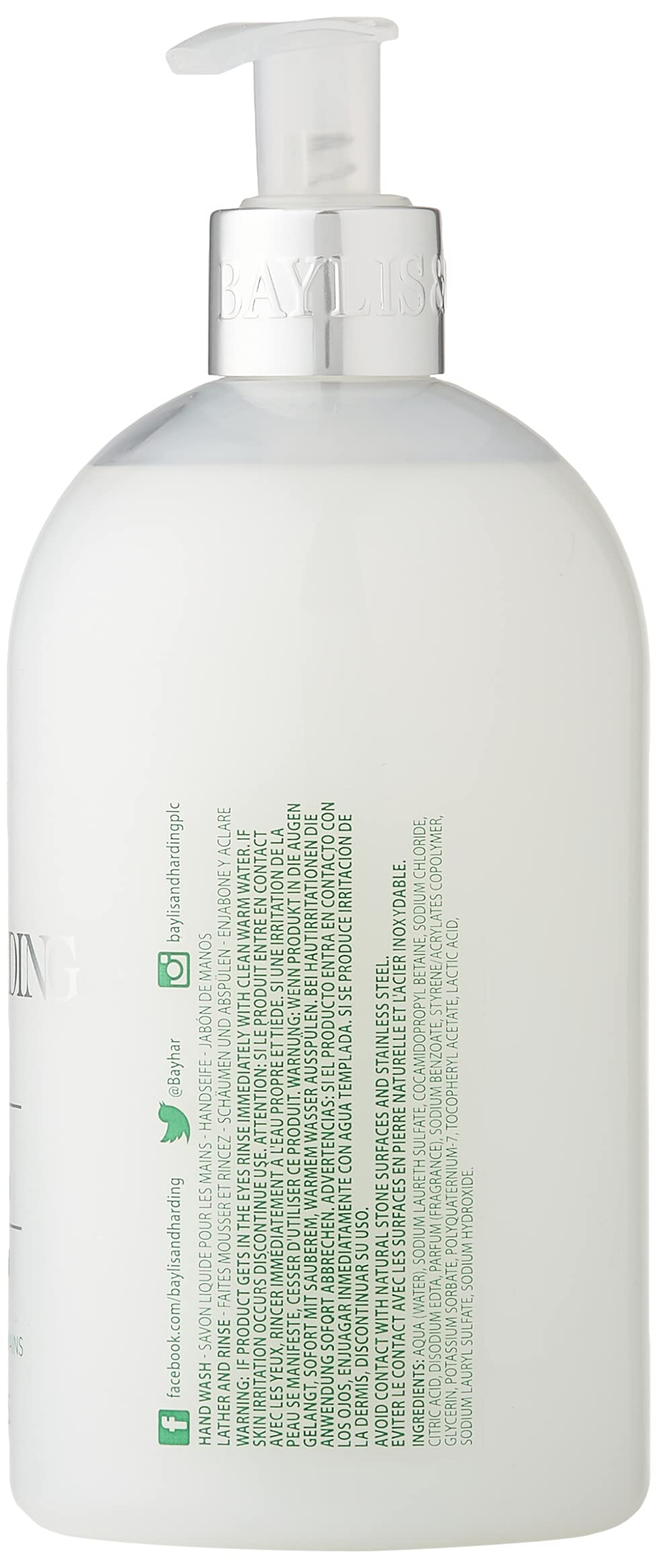 Baylis & Harding Antibacterial Hand Wash 500ml Beauty & Personal Care Baylis & Harding