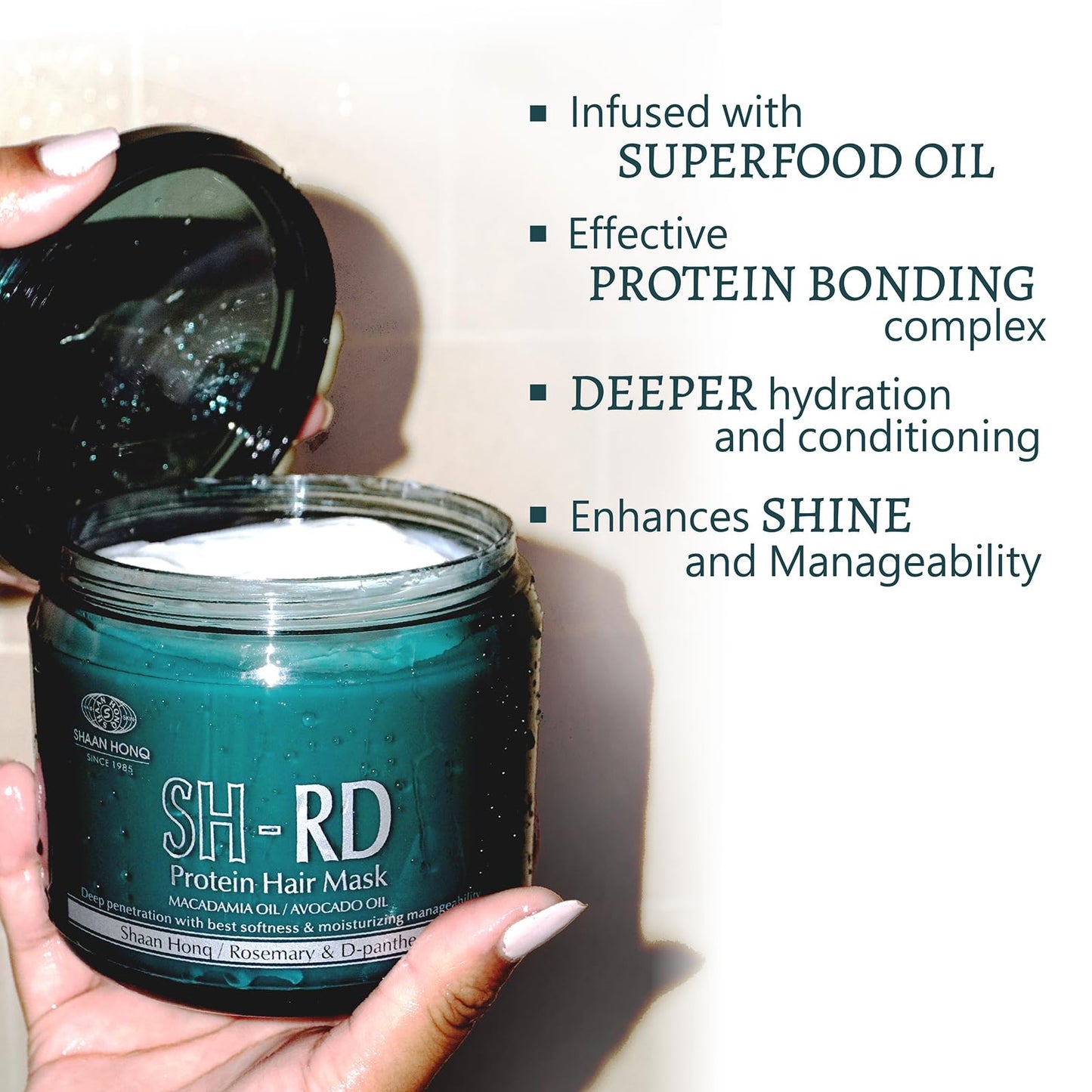 SH-RD Hair Mask for Dry Damaged Hair, Deep Conditioning Hair Moisturizer for Curly and Color Treated Hair Repair, Hydrating Argan Oil Hair Care Beauty & Personal Care SH-RD