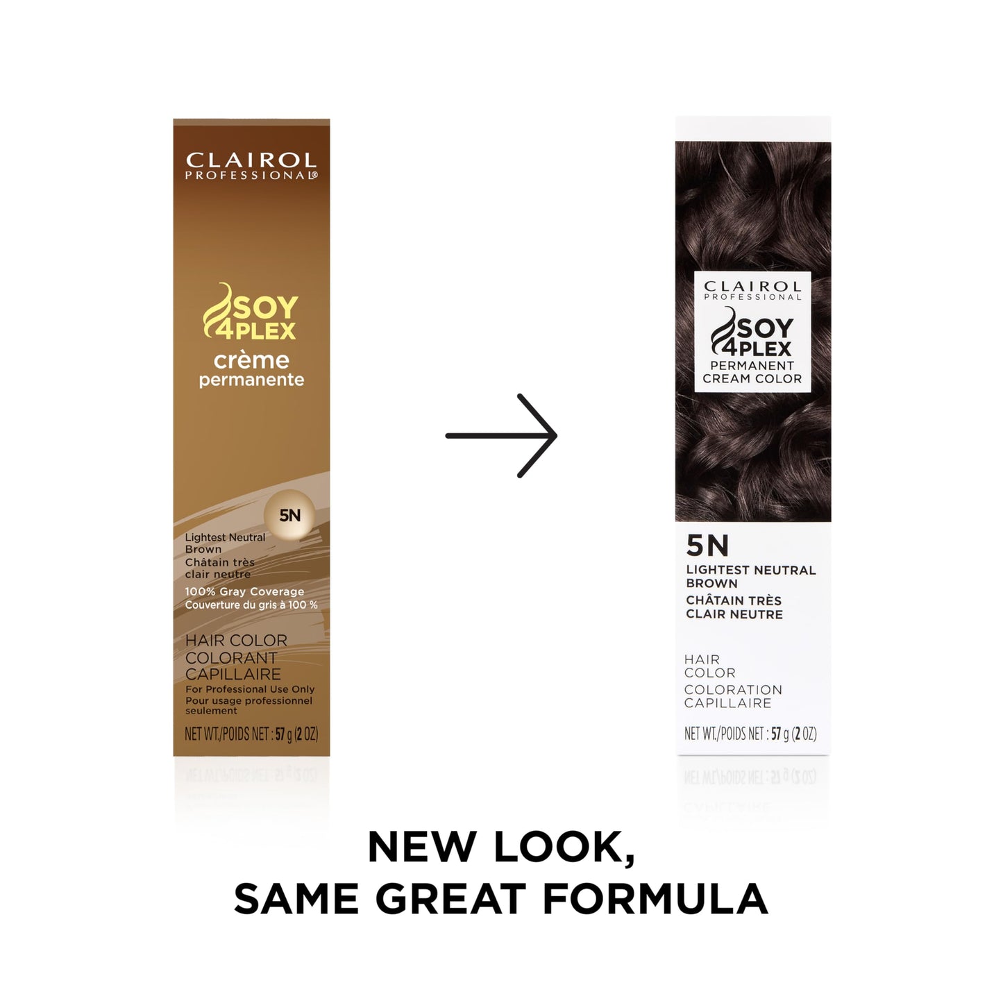 Clairol Professional Crème Permanente, 5n Lightest Neutral Brown, 2 oz. - Packaging May Vary Beauty and Personal Care Clairol Professional
