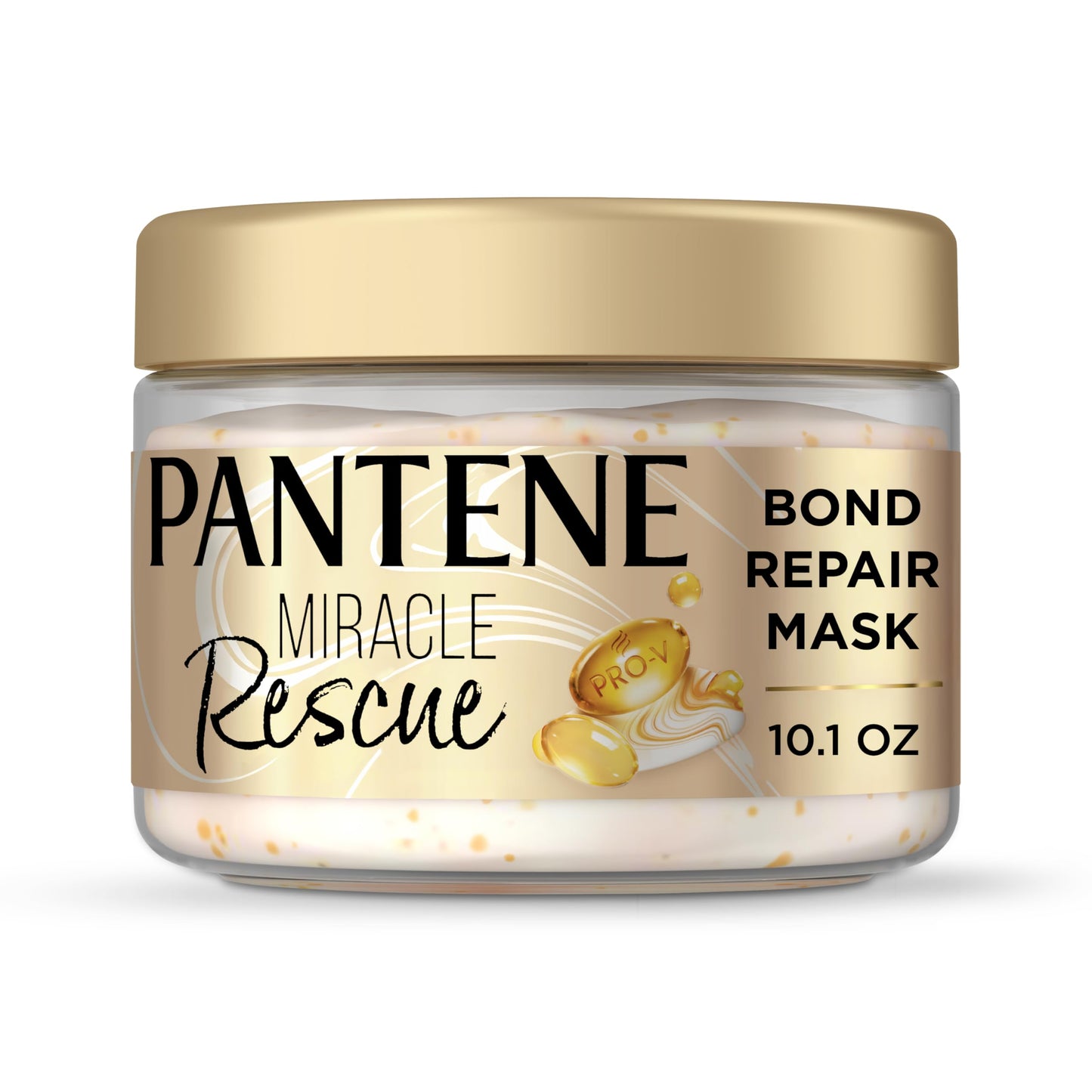 Pantene Miracle Rescue Hair Mask, Intensive Bond Repair with Melting Pro-V Pearls, Melts Away Damage, Builds Bonds, Strengthens Against Damage, Deep Beauty and Personal Care Pantene
