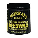 Murrays Black Beeswax 3.5 Ounce Jar (103ml) (3 Pack) Beauty & Personal Care Murray's