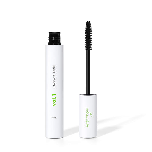 Mascara Bond (4ml) Volumizing & Lengthening Mascara with Peptide Growth Complex for Long Lashes - No Clump, No Glue with Lash Growth Serum - Enhance Beauty & Personal Care Liaison
