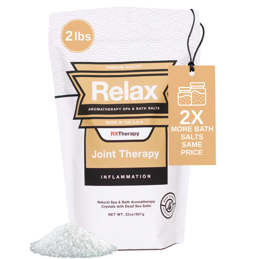 Relax Spa & Bath, Epsom & Dead Sea Salts, Aromatherapy Bath Salts for Hot Tub, Bath, or Spa, Infused with Magnesium, Joint Therapy Beauty and Personal Care Relax Spa & Bath