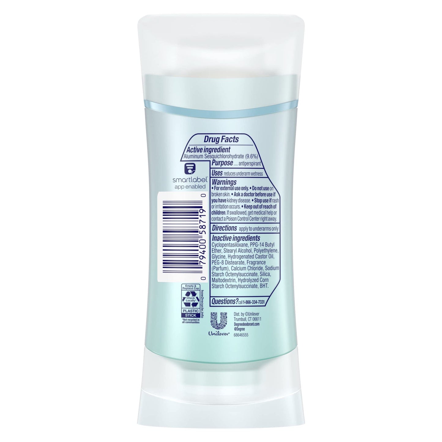 Degree MotionSense UltraClear Black+White Antiperspirant Deodorant Stick, 2.6 oz (Pack of 12) Beauty and Personal Care Degree