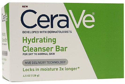 CeraVe Hydrating Cleansing Bar 4.5 oz (Pack of 8) Beauty & Personal Care CeraVe