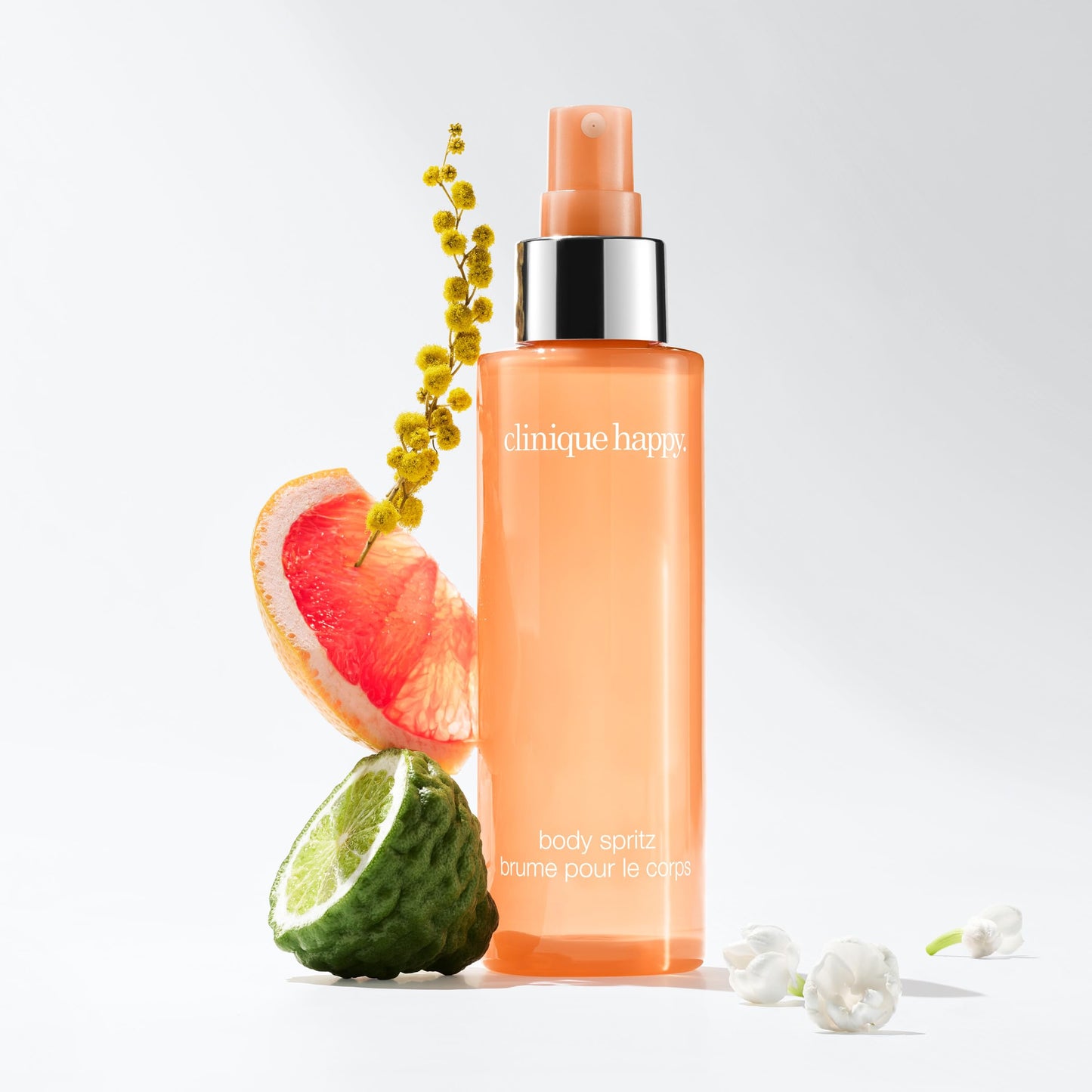 Clinique Happy Body Spritz | Notes of Grapefruit, Bergamot, Hawaiian Wedding Flower + Spring Mimosa | Women's Fragrance, 4.2 Fl Oz Beauty & Personal Care Clinique