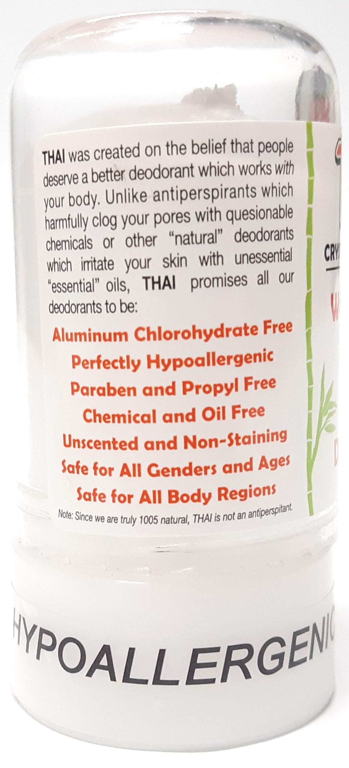 Thai Deodorant Deod Stick Beauty and Personal Care Thai Deodorant Stone