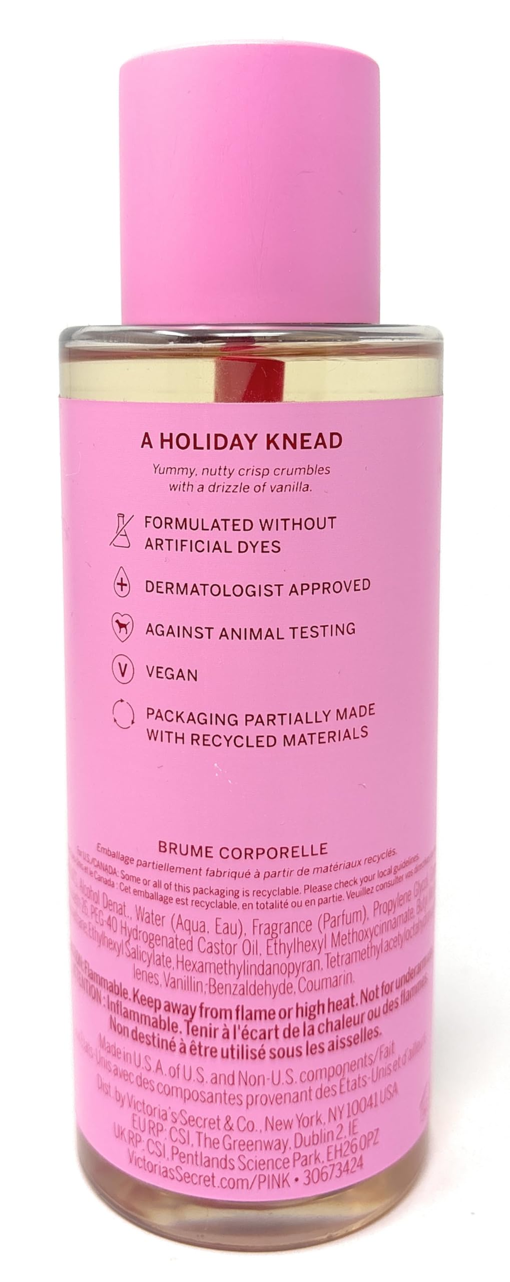 Victoria's Secret PINK Biscotti Delight Body Mist 8.4 fl oz Limited Edition Beauty & Personal Care Victoria's Secret