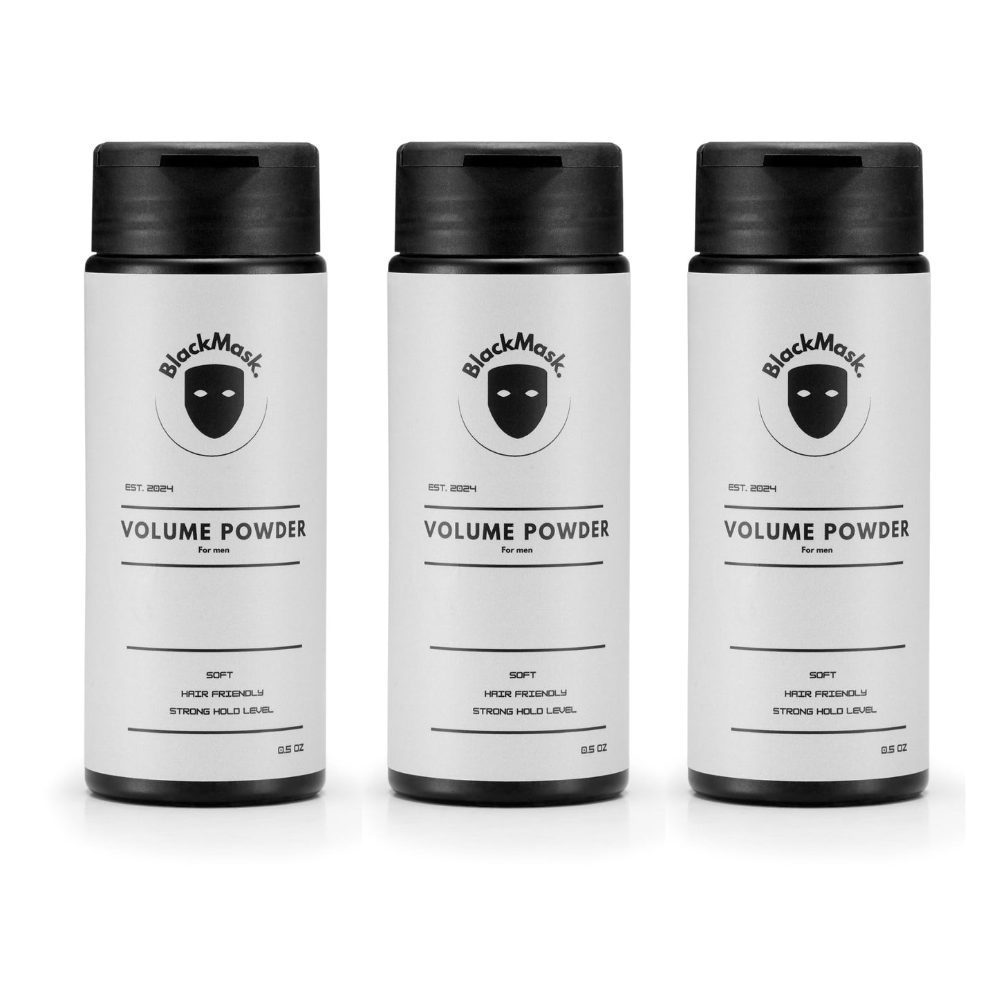 BlackMask Texture Powder for Men, Easy to Apply - Instantly Adds Texture & Volume, All-Natural Ingredients, Strong Hold, Hair Powder for Men (Pack Beauty & Personal Care BlackMask
