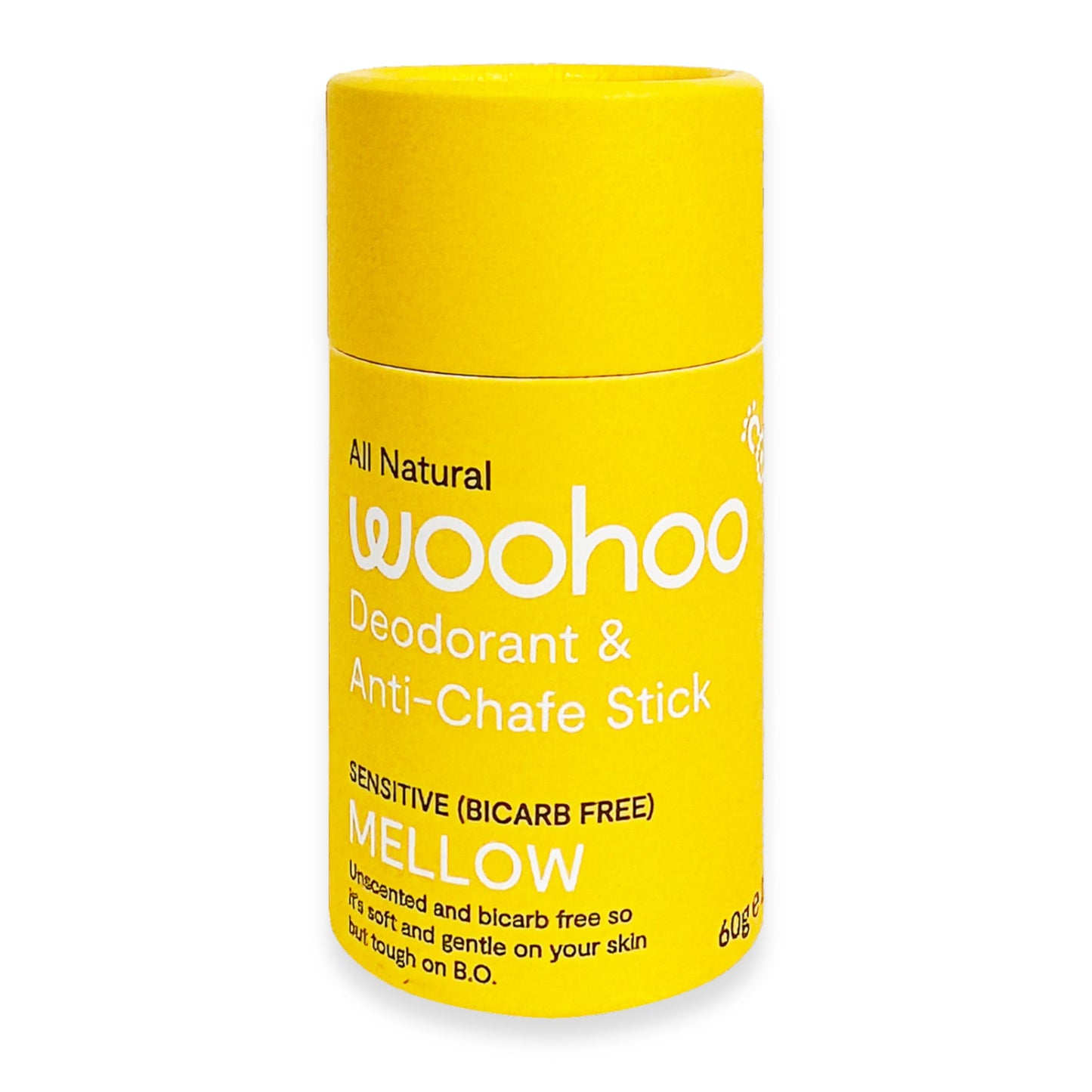 Woohoo! Body All-Natural Deodorant Paste (Mellow, 2.1 oz Eco Tube) Beauty and Personal Care Woohoo Body