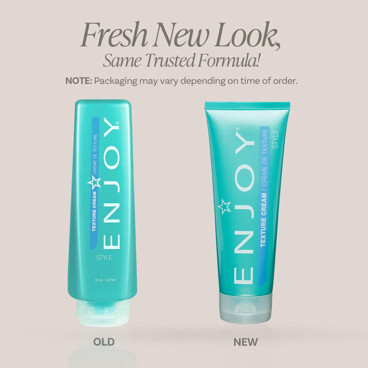 Enjoy Texture Cream, Lightweight Hair Styling for Volume, Separation & Medium to Firm Hold 8 Oz Beauty & Personal Care Enjoy