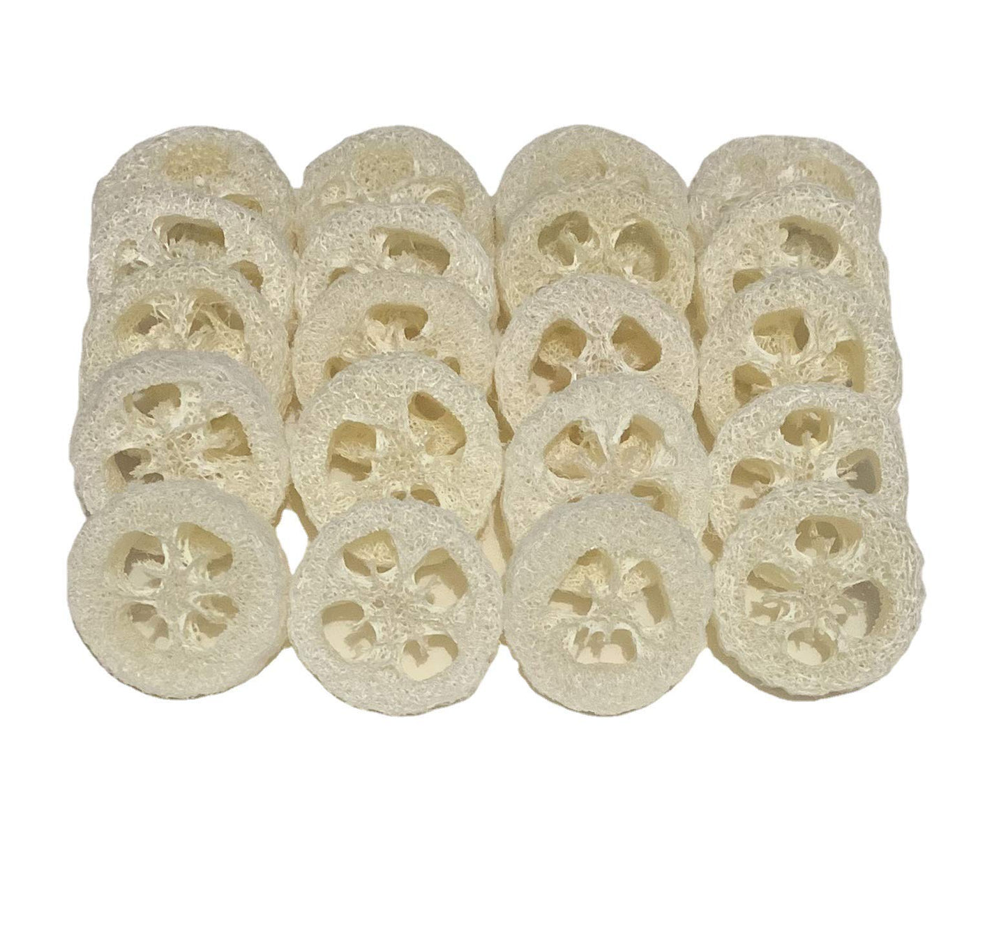 2cm Natural Loofah Cuts Loofah Slices for Soap Making or Soap Dish Pack of 20 Beauty & Personal Care KEWLYSEU