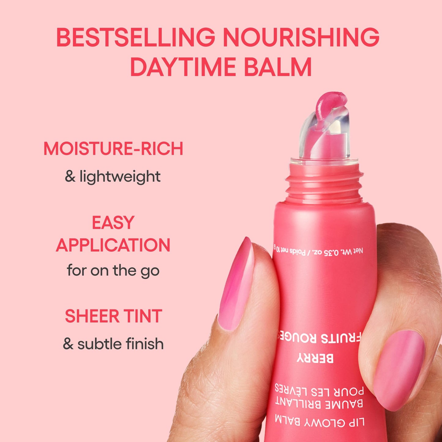 LANEIGE Lip Glowy Balm: Sheer Tinted Lip Treatment Balm Tube with Shea & Murumuru Butters for Hydrating, Moisturizing, Glossy, Non-Sticky Shine, Berry Beauty and Personal Care LANEIGE