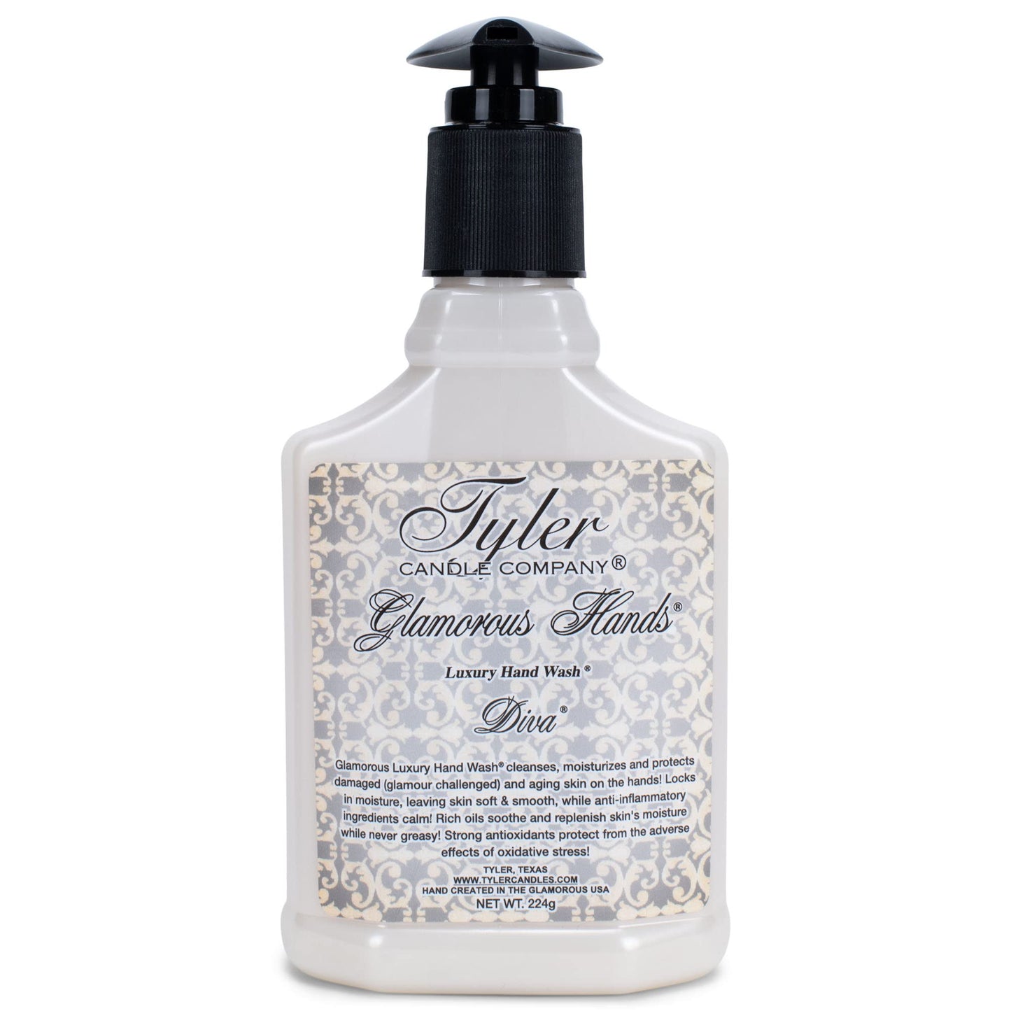 Tyler Glamorous Hands Diva Luxury Hand Wash 8 Ounce Beauty & Personal Care TYLER CANDLE COMPANY