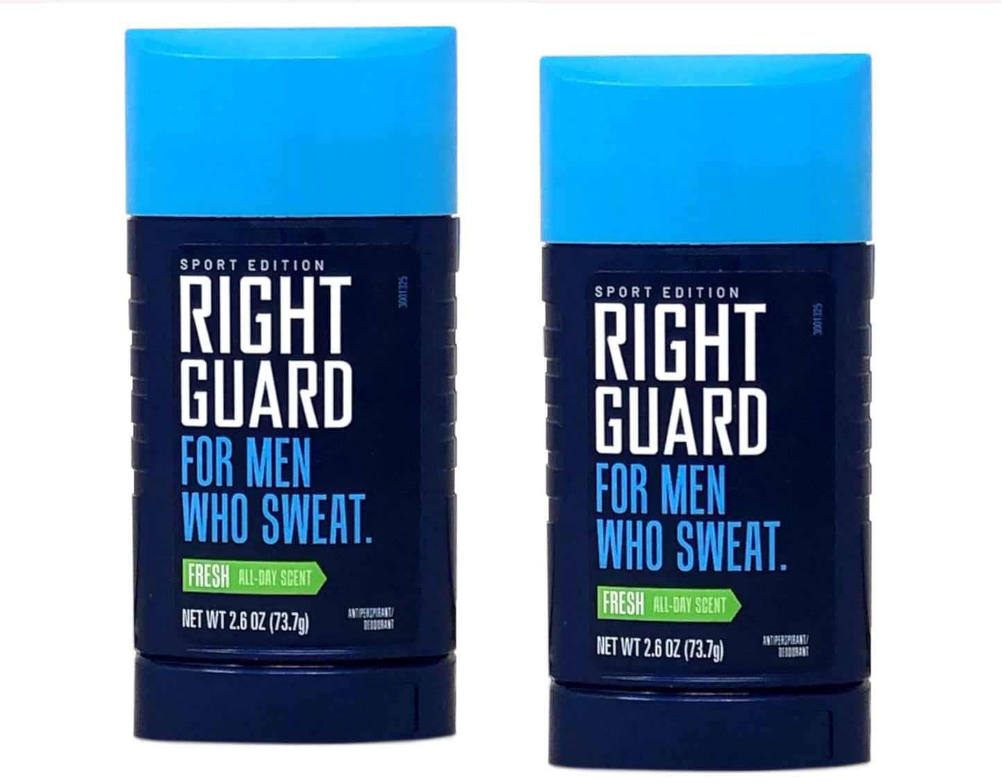 Right Guard Sport Deodorant, Fresh Scent, 2 Pack, Invisible Solid, 24 Hour Protection, Sweat & Odor Blockers Beauty and Personal Care Right Guard