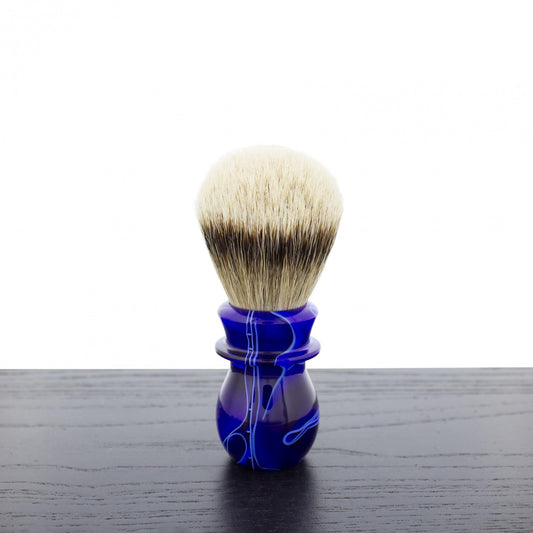 West Coast Shaving Marble Collection Shaving Brush, Admiral Blue, 26mm Beauty and Personal Care West Coast Shaving