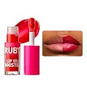 Ruby Kisses Lip Oil Booster, Hydrating Lip Gloss with Nourishing Natural Oil Blend, Jumbo Wand for Easy Application, Non-Sticky Formula (Hot Cherry) Beauty & Personal Care Ruby Kisses
