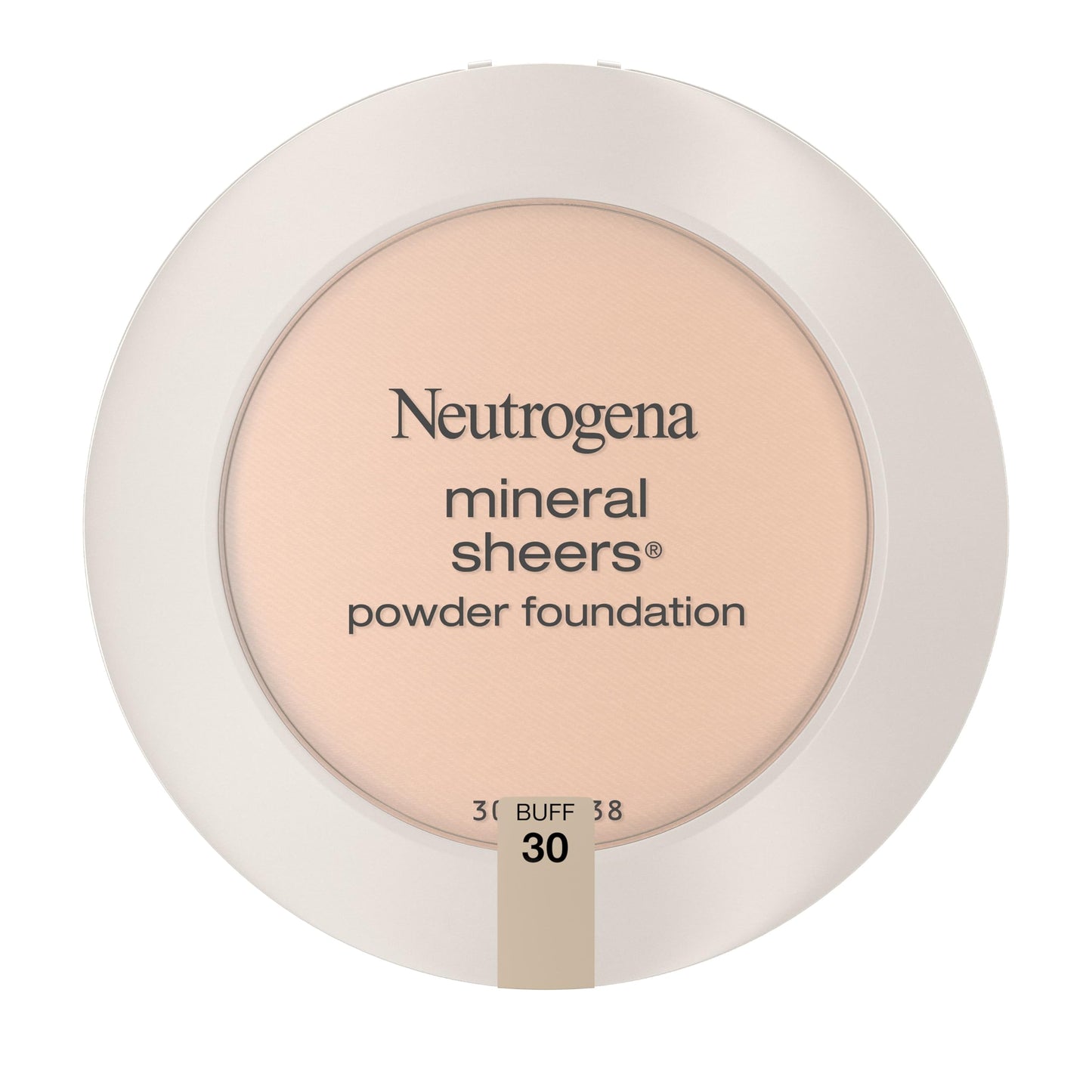 Neutrogena Mineral Sheers Compact Powder Foundation, Lightweight & Oil-Free Mineral Foundation, Fragrance-Free, Buff 30,.34 oz Beauty & Personal Care Neutrogena