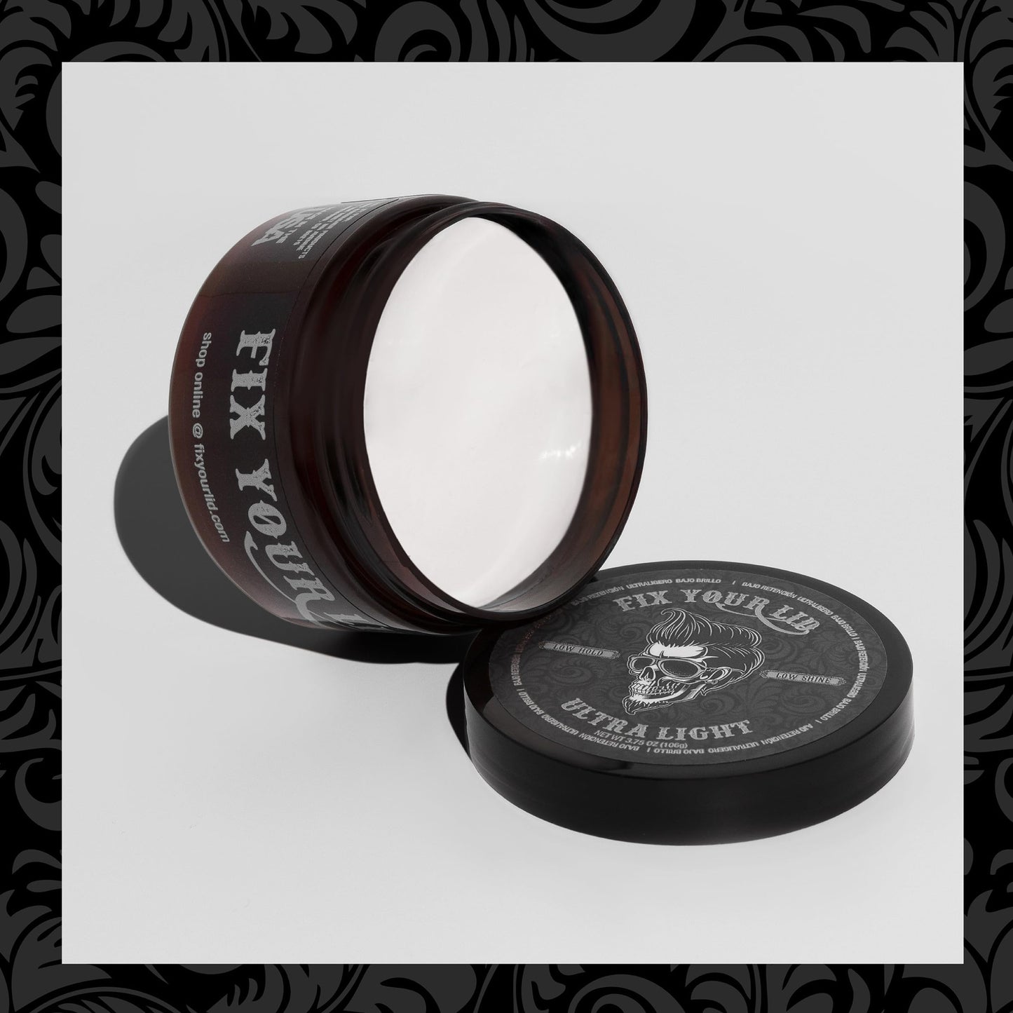Fix Your Lid Ultra Light Pomade for Men - Water-Based Pomade with Low Hold and Low Shine - Match All Men’s Hair Types & Styles - Easy to Wash Out Beauty & Personal Care Fix Your Lid